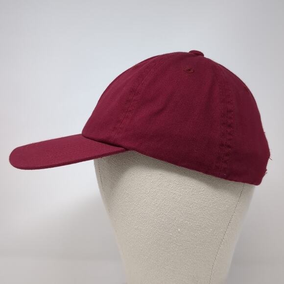 Lightning Bolt Slideback Baseball Cap Red One Size Adjustable Lights Label - Picture 3 of 9